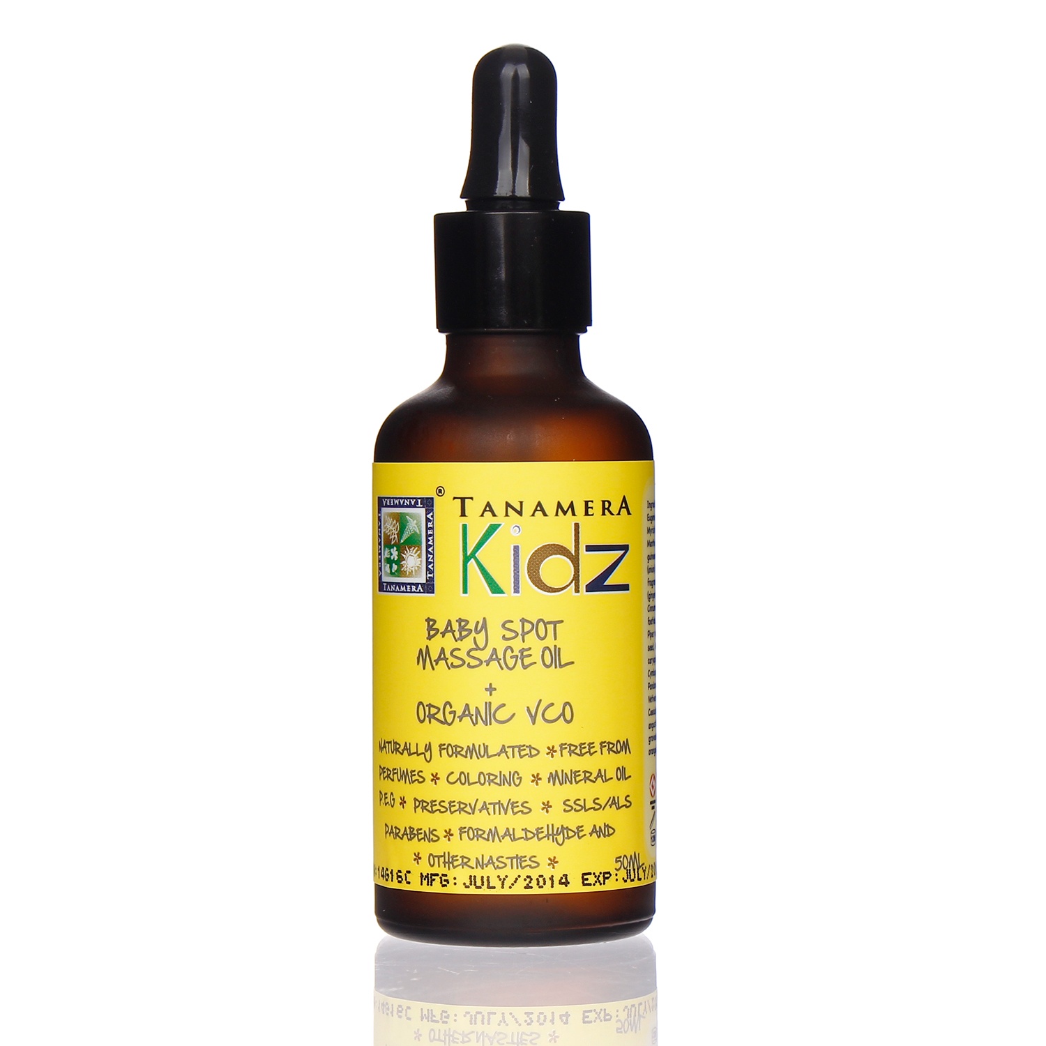 Dầu thoa bụng và chân cho bé Tanamera hình 3