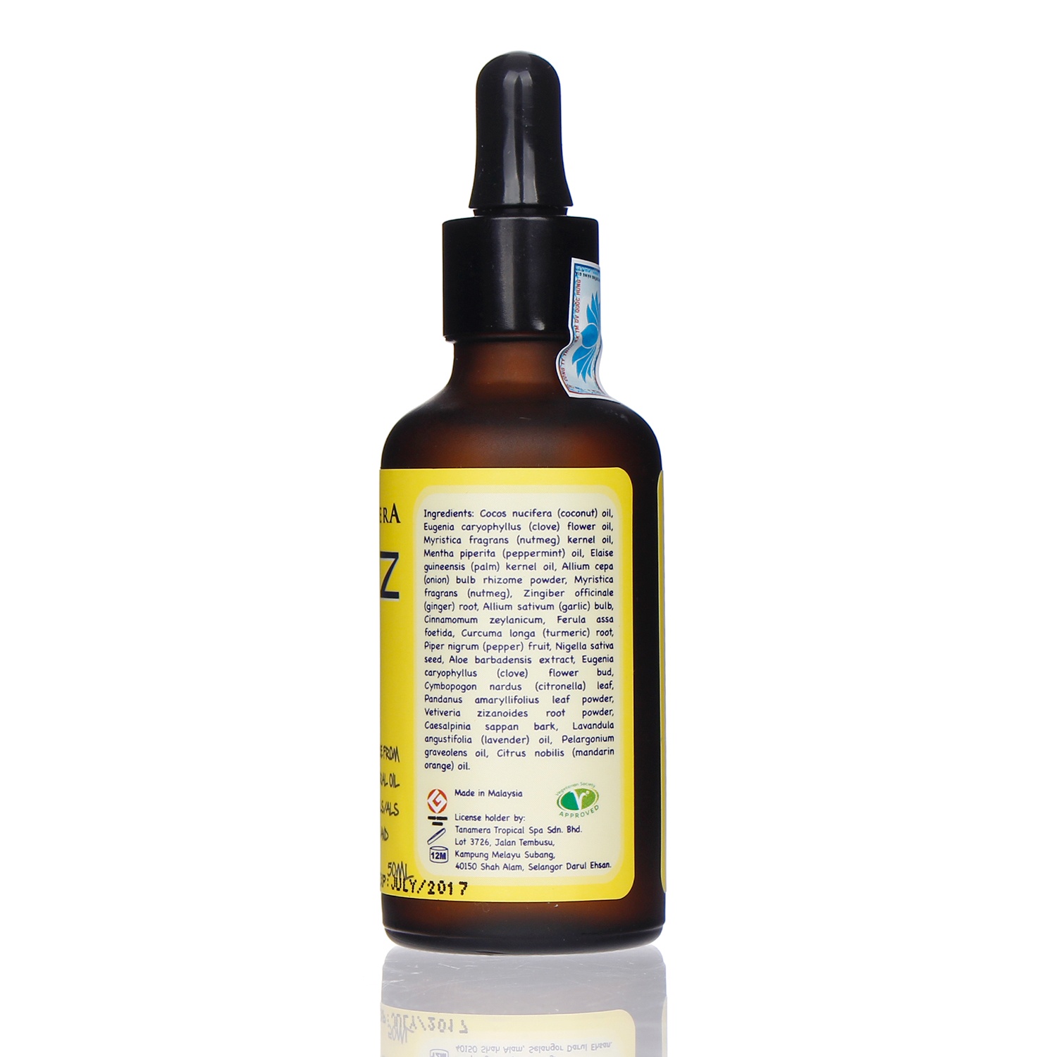 Dầu thoa bụng và chân cho bé Tanamera hình 2