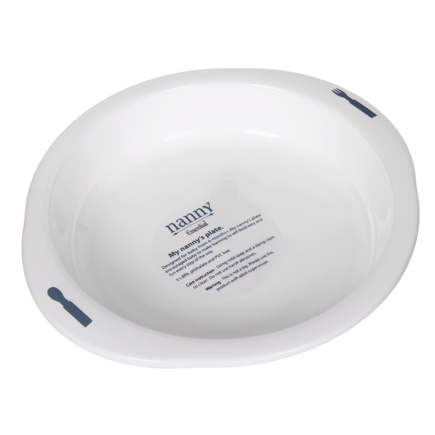 Đĩa tập ăn nhỏ cho bé N190D9 hình 1