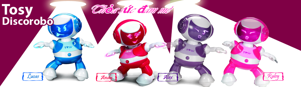 Đồ chơi Robot biết nhảy Tosy Discorobo (kèm loa) xanh hình 7