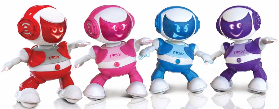 Robot nhảy Tosy Discorobo 2014 không loa - Hồng hình 3