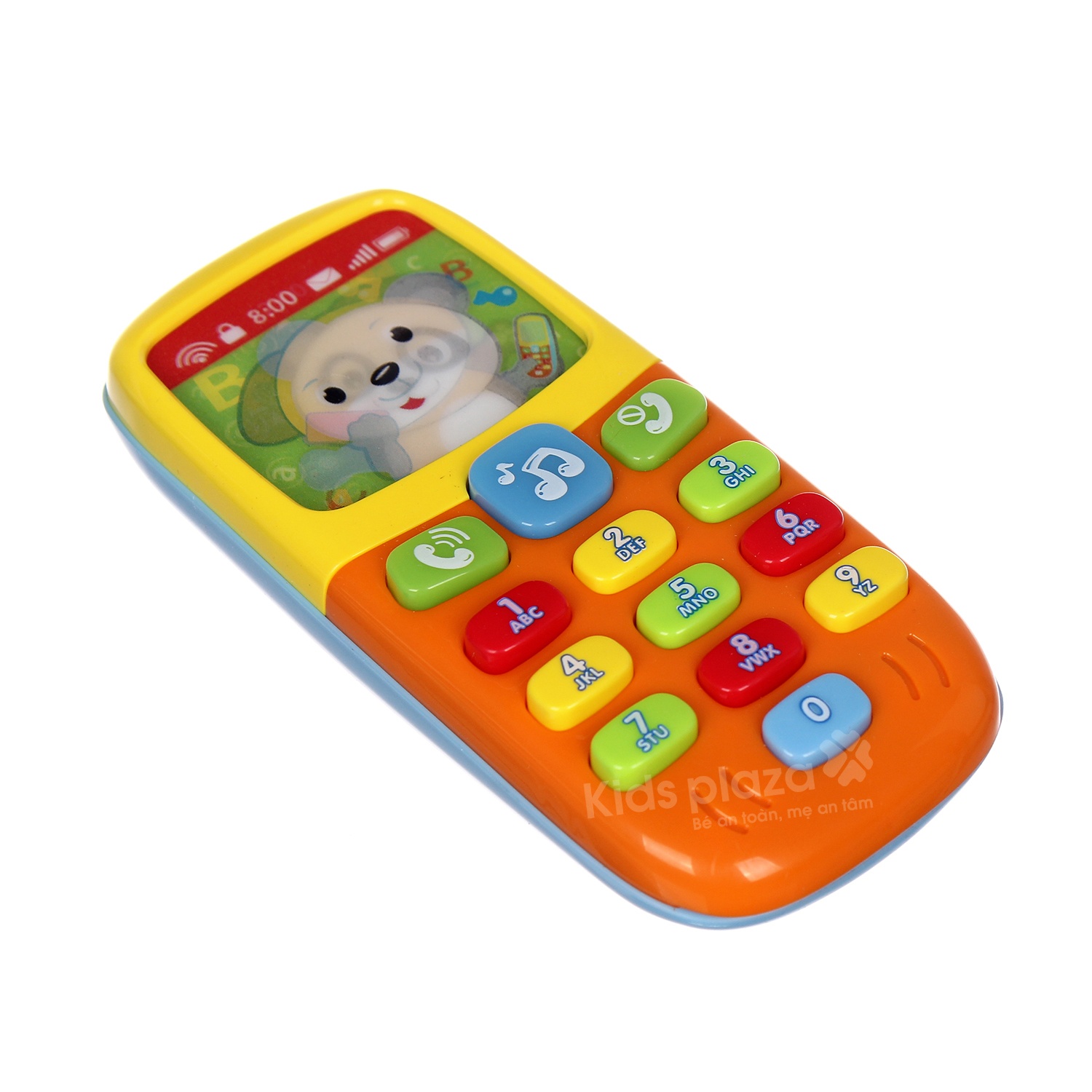 Đồ chơi điện thoại gấu thông minh Huile Toys  HL.956 hình 3