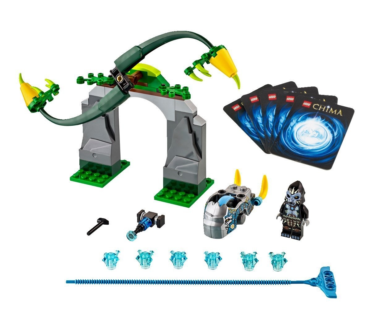 Đồ chơi Lego chima 70109 - Cổng rừng xoay  hình 3