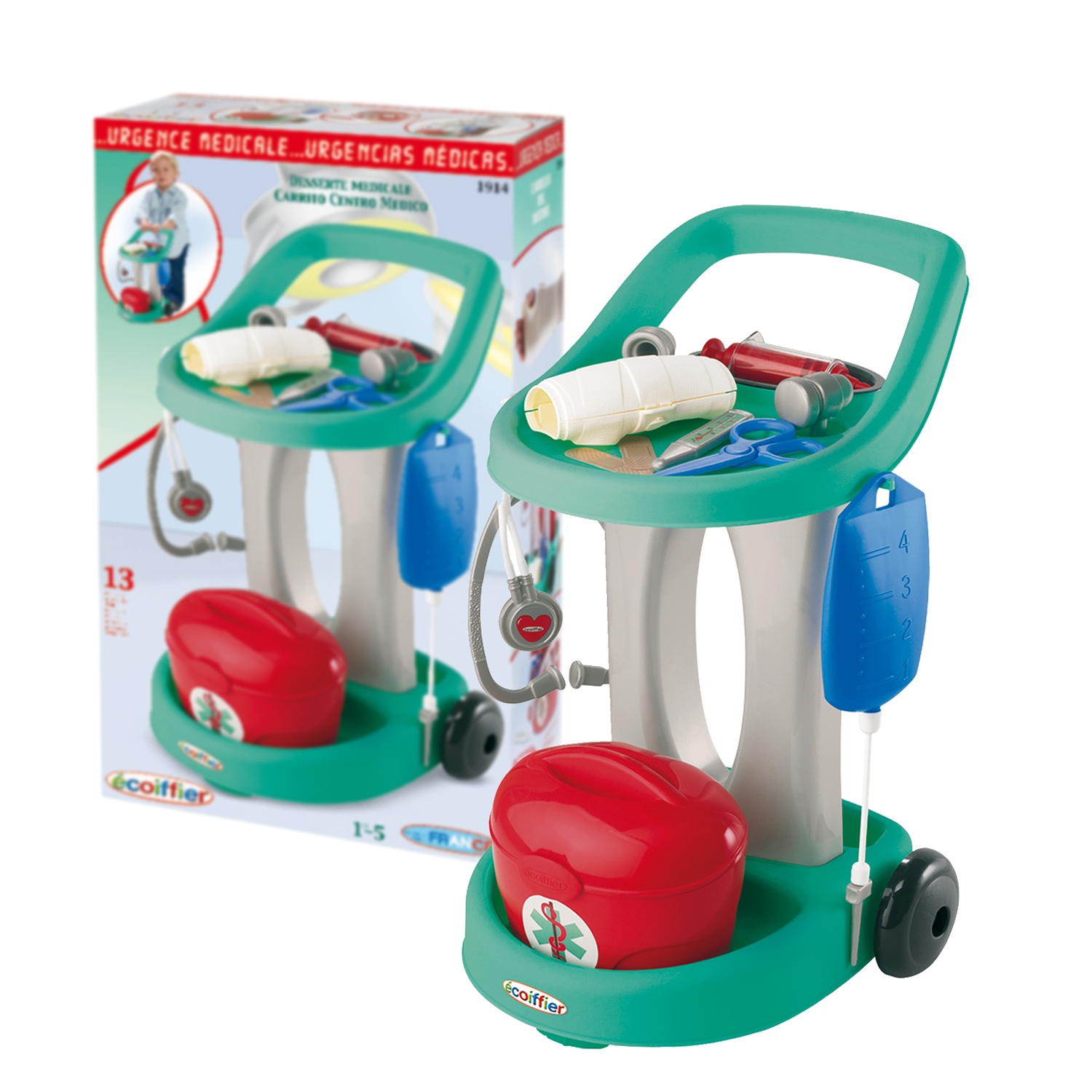 Đồ chơi xe đẩy y tế 001914 hình 2