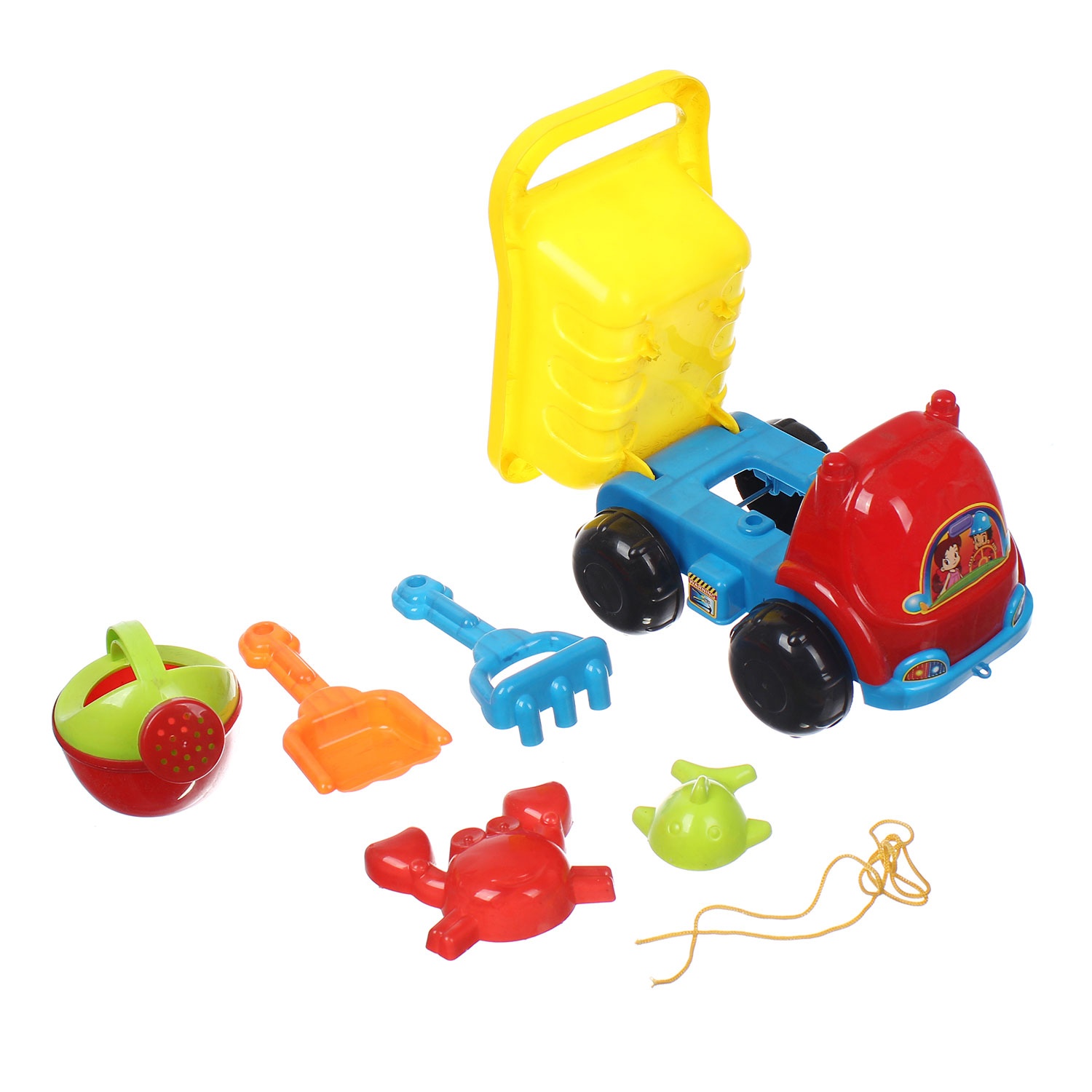 Đồ chơi xe xúc cát biển 688-1 hình 2