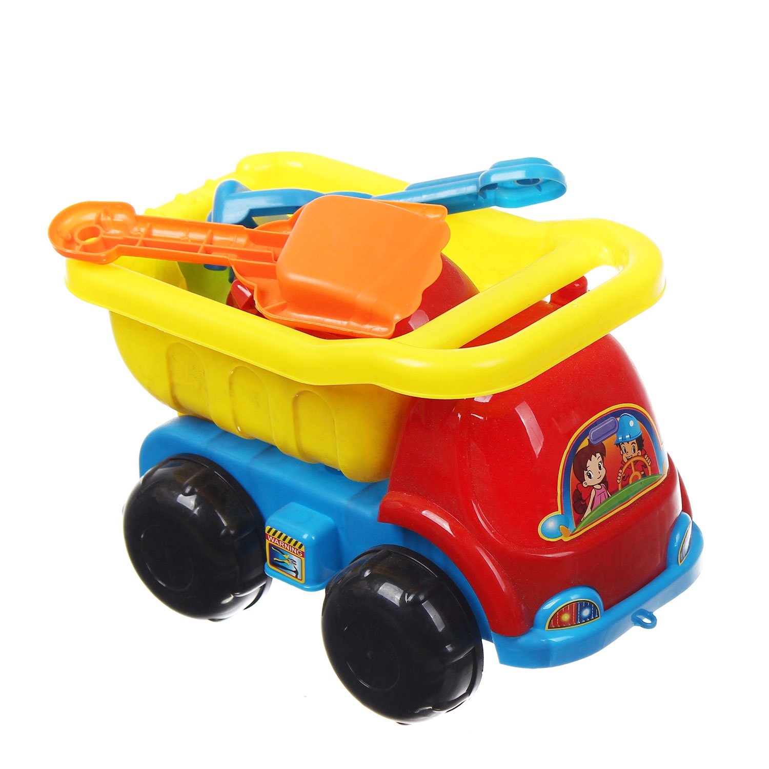 Đồ chơi xe xúc cát biển 688-1 hình 1