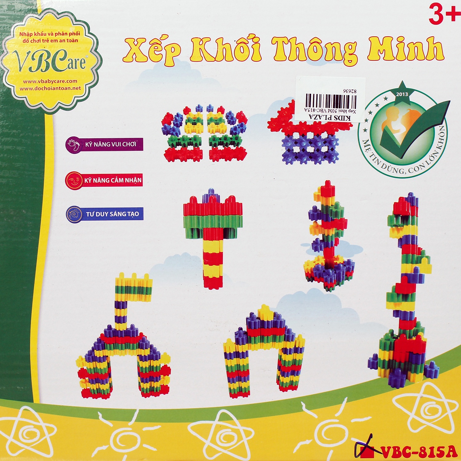 Xếp khối thông minh 50M VBC-815A hình 4