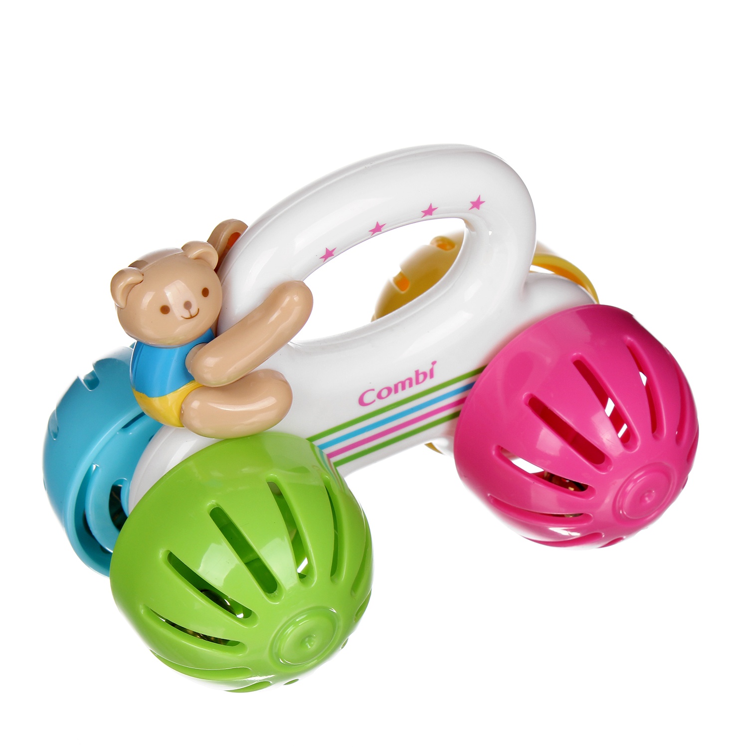 Đồ chơi xúc xắc xe đẩy gấu Combi hình 3