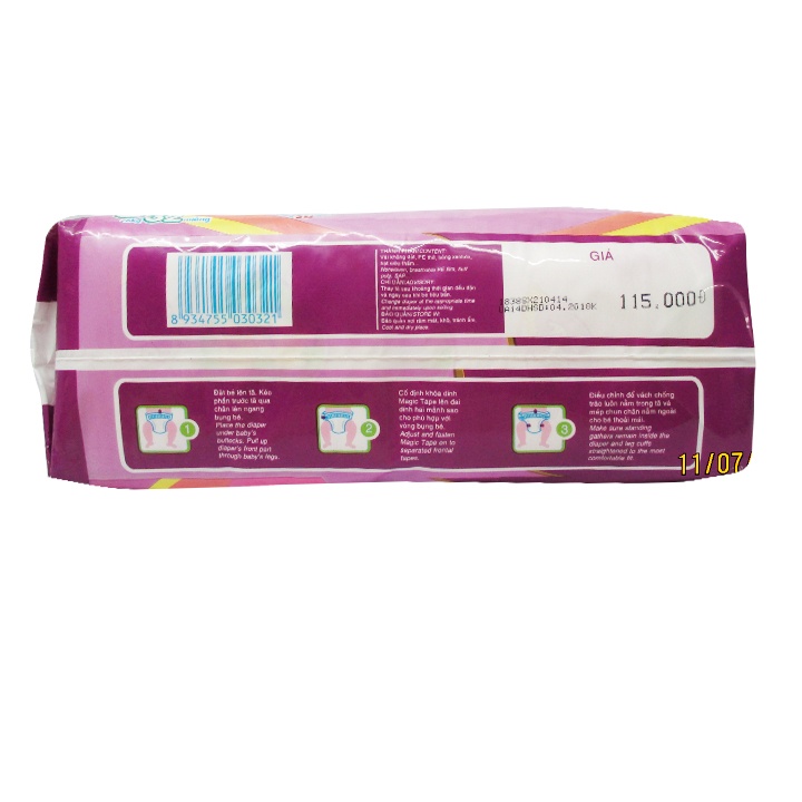 Bỉm Bobby siêu thấm S32 hình 2
