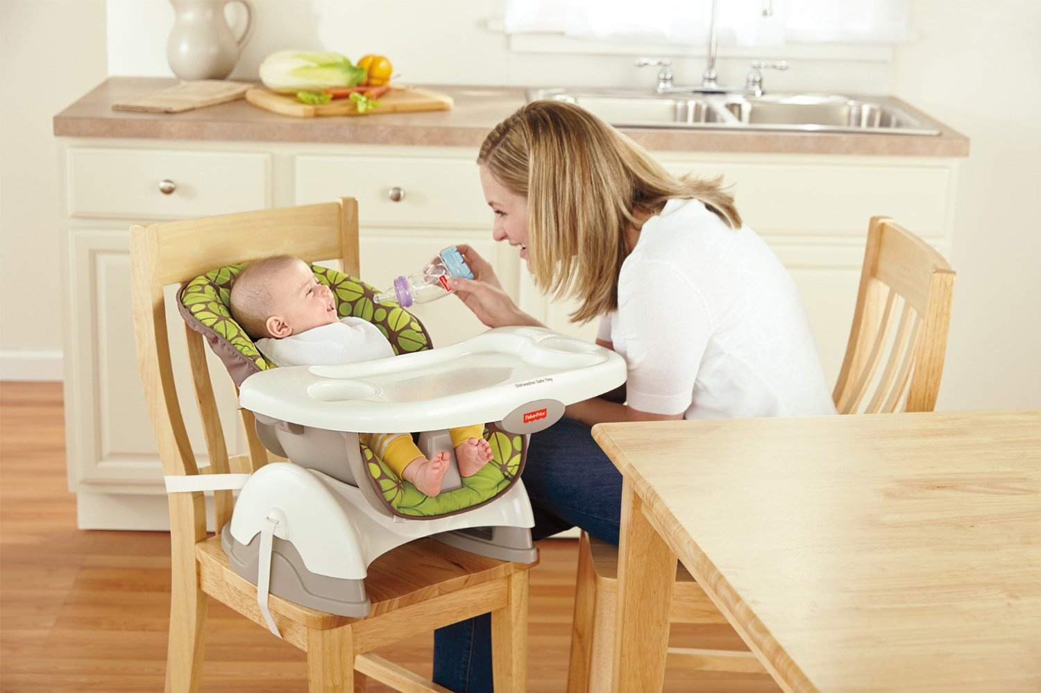 Ghế ăn bột Fisher Price BCK62 Space Saver  hình 4