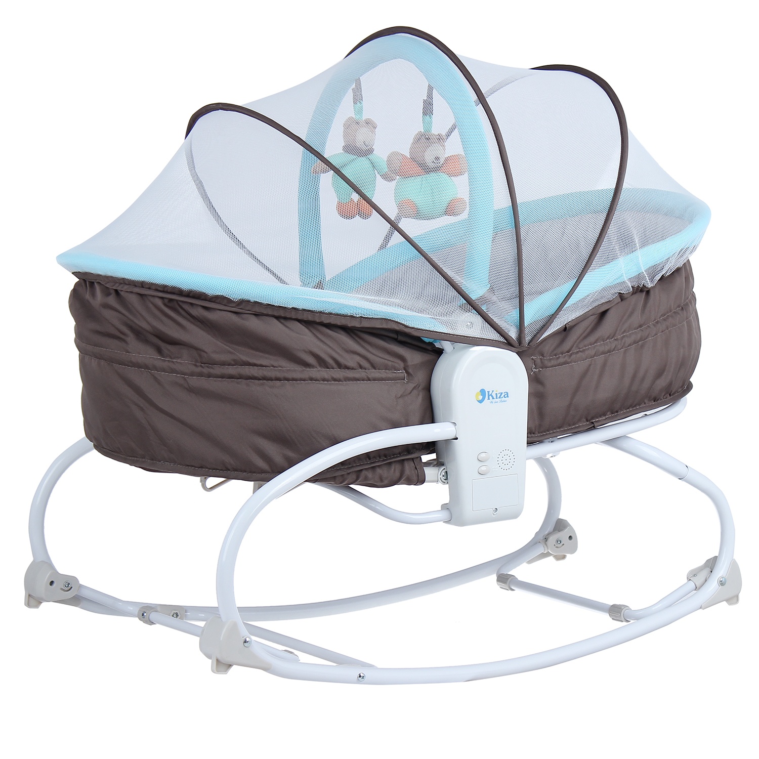 Ghế rung Kiza 3in1 Crown màu nâu hình 13