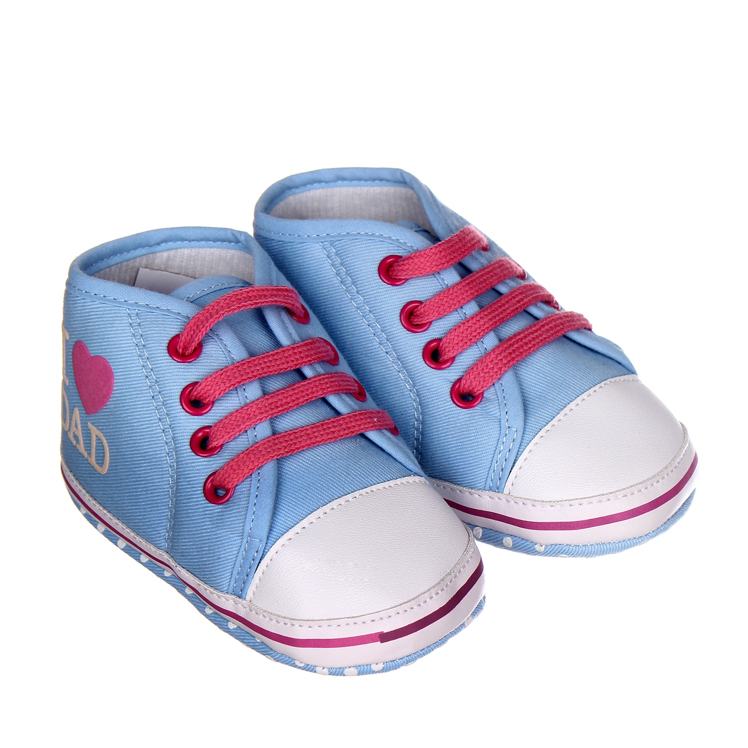 Giày tập đi cao cổ xuất khẩu 1415 HM hình 4