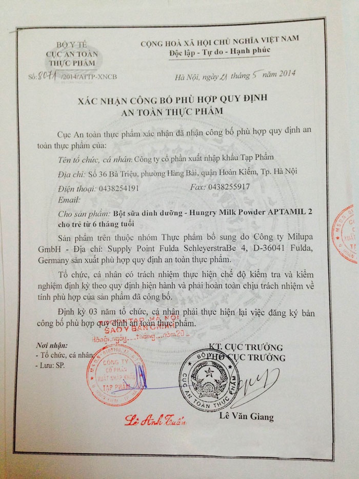 Sữa Aptamil Đức số 2 hộp 800g Nutricia hình 4