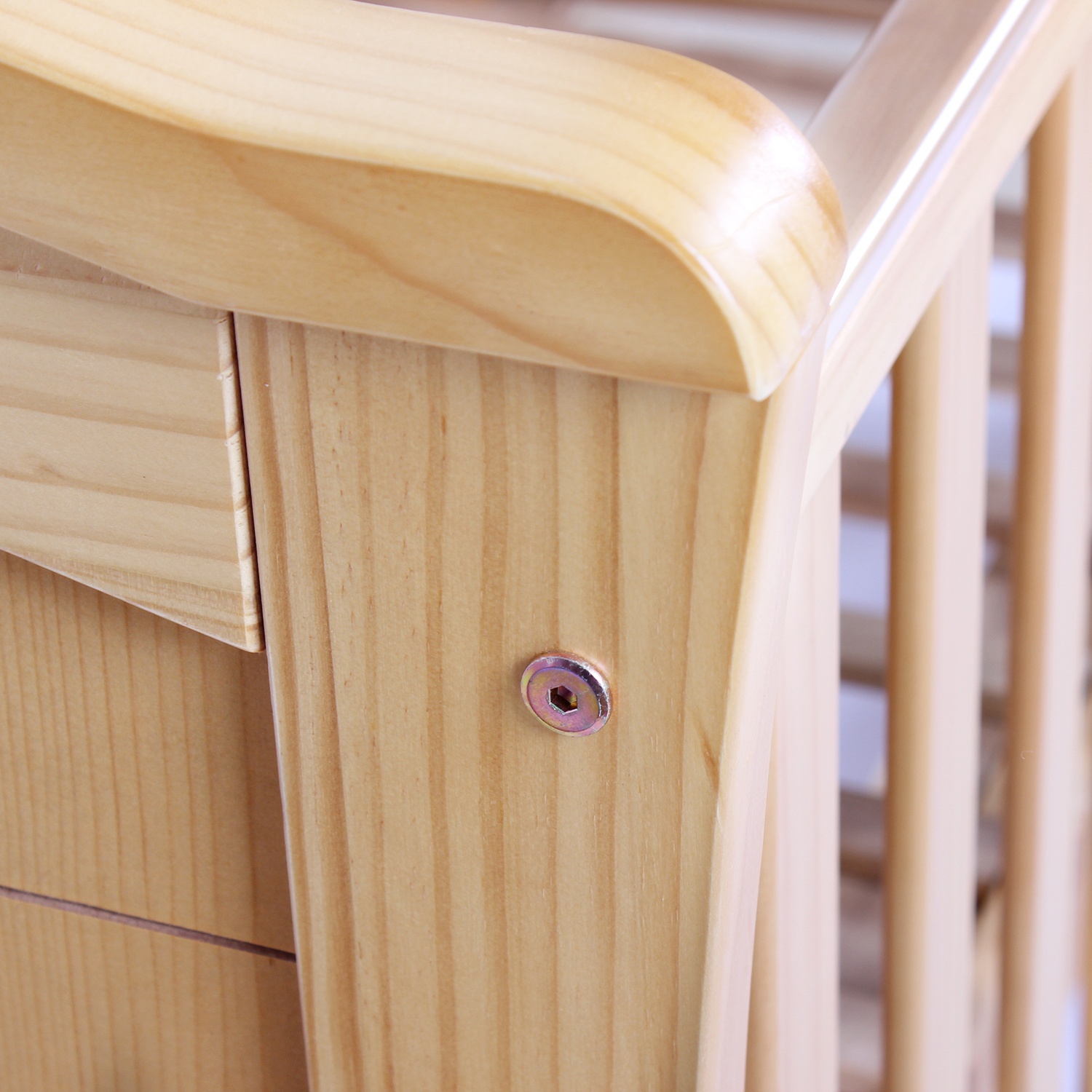 Giường cũi trẻ em Cambridge xuất khẩu hình 3