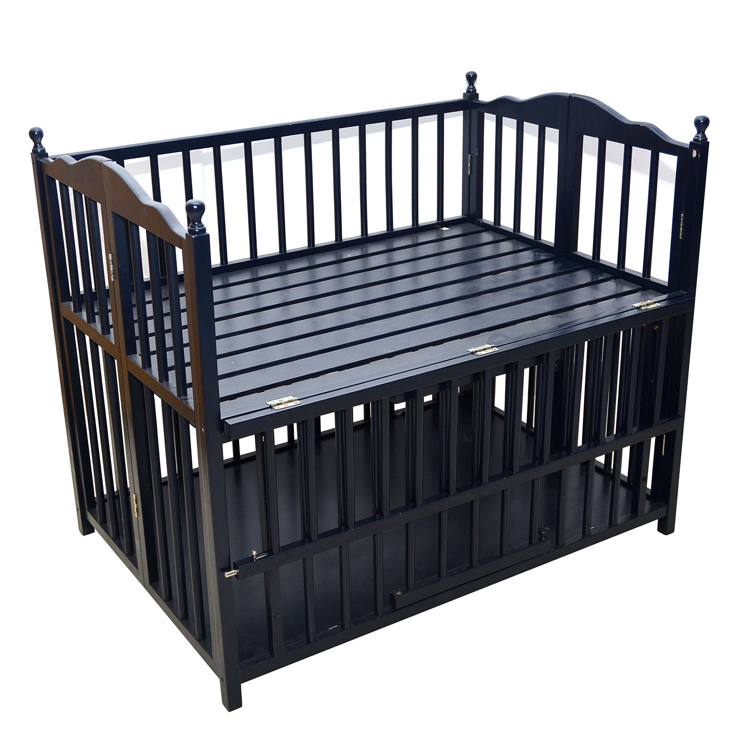 Giường cũi trẻ em xuất khẩu Kiza hình 4