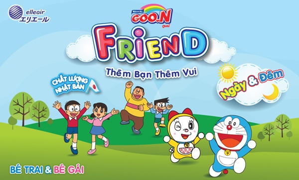 Bỉm - Tã quần Goon Friend size L - 23 miếng (cho bé 9 - 14kg) hình 4