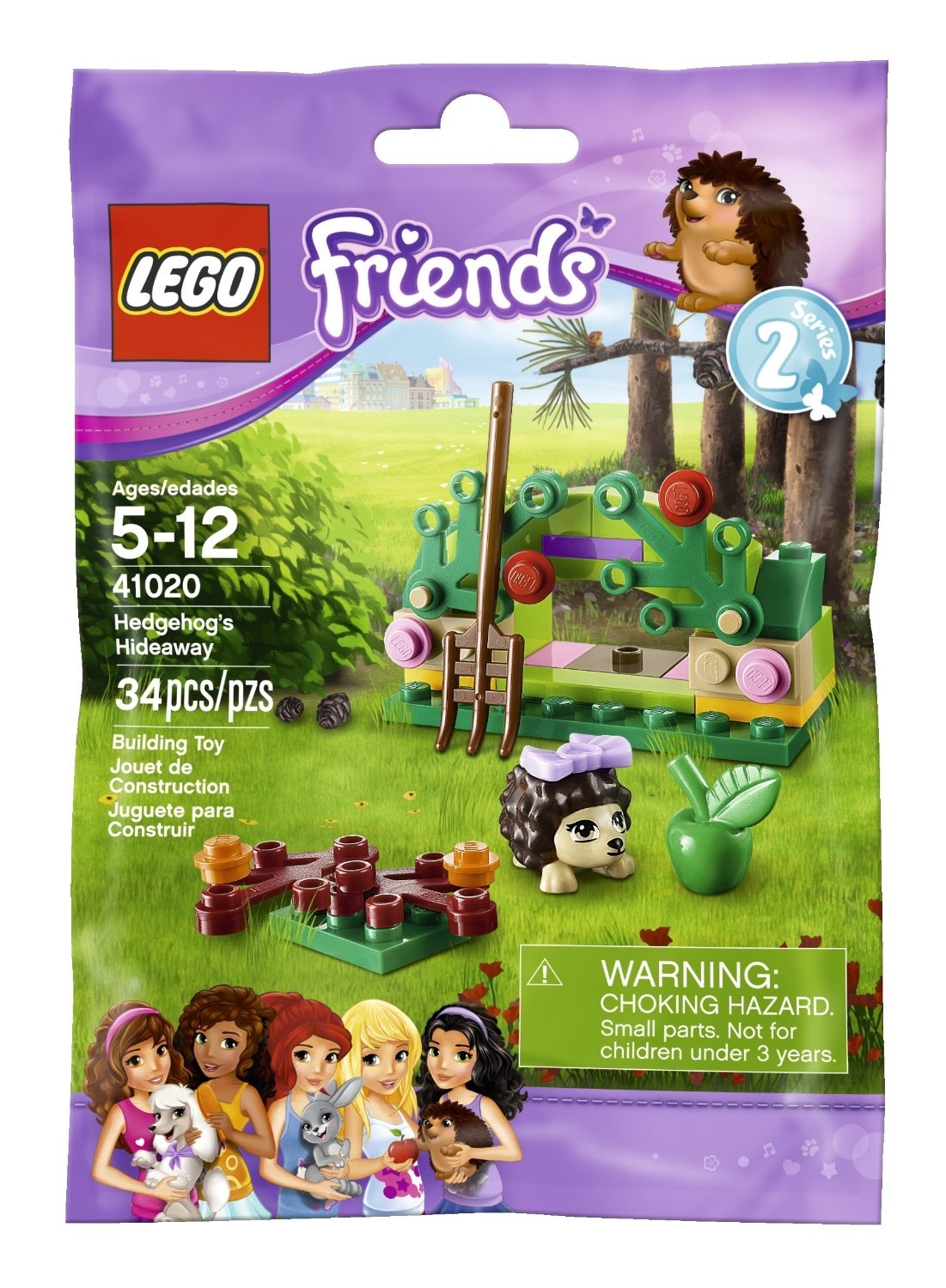 Đồ chơi Lego mô hình hang nhím Friends