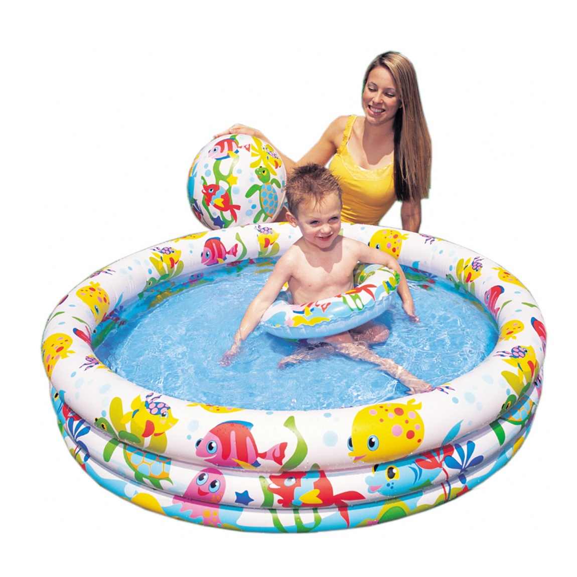 Bể bơi phao 3 tầng hình tròn Intex 59469 hình 1