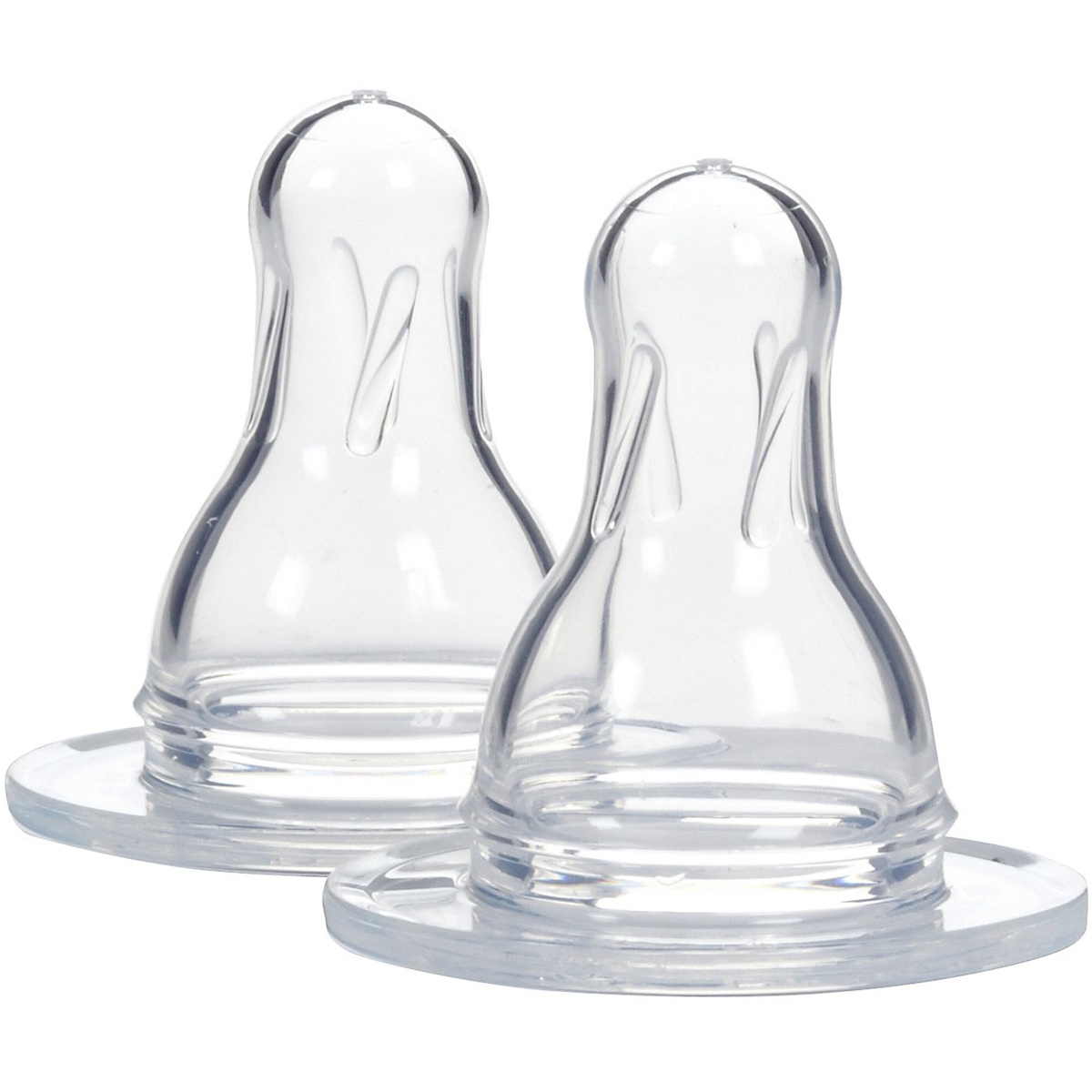 Vỉ 2 chiếc núm ty Dr Brown cổ hẹp Núm ty Dr Brown cổ hẹp level 4 (vỉ 2 chiếc) hình 1