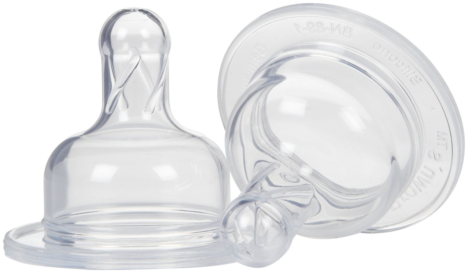 Hộp 2 chiếc núm vú cổ rộng Dr Brown's (level 3) hình 1