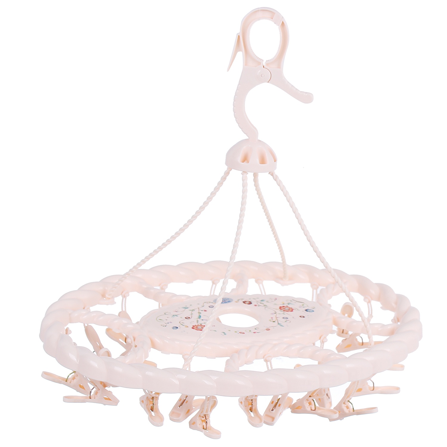 Móc nhựa xoay tròn 3704 hình 1