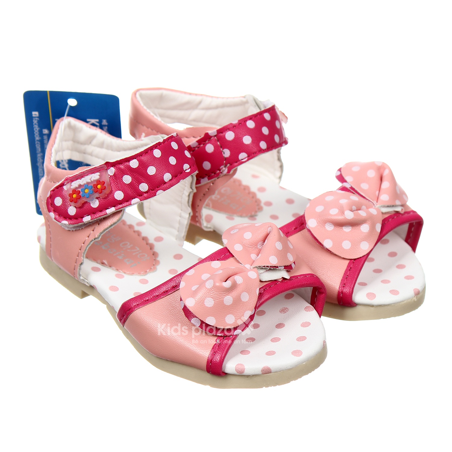 Dép bé gái chóp nón  hình 1