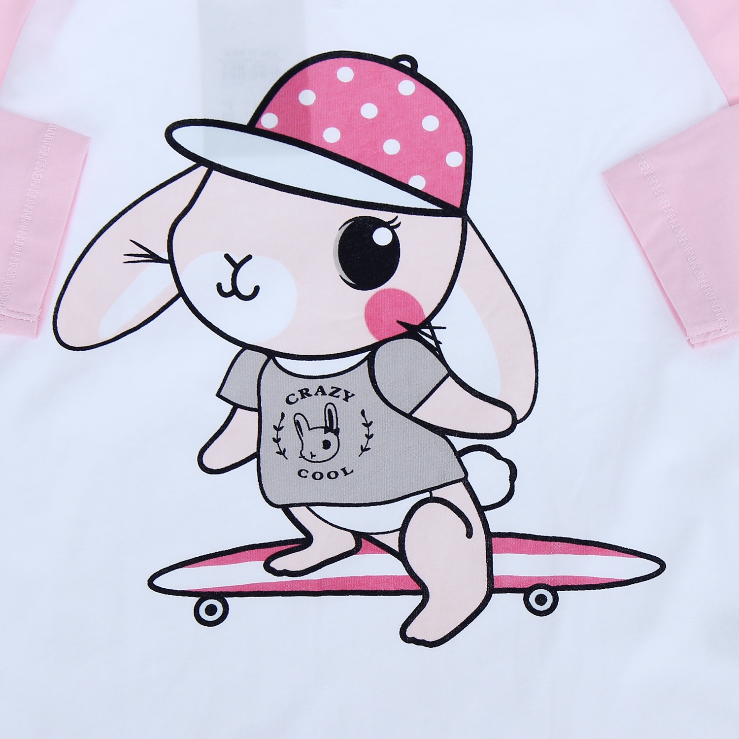 Áo phông hình chú thỏ 50531 hình 1