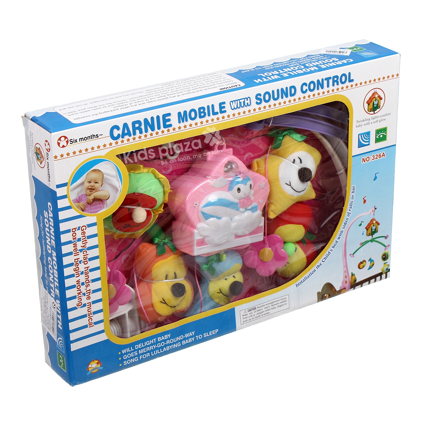 Đồ chơi treo cũi VBC-326A hình 1