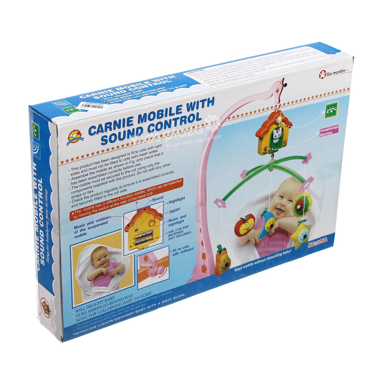 Đồ chơi treo cũi VBC-326A hình 4