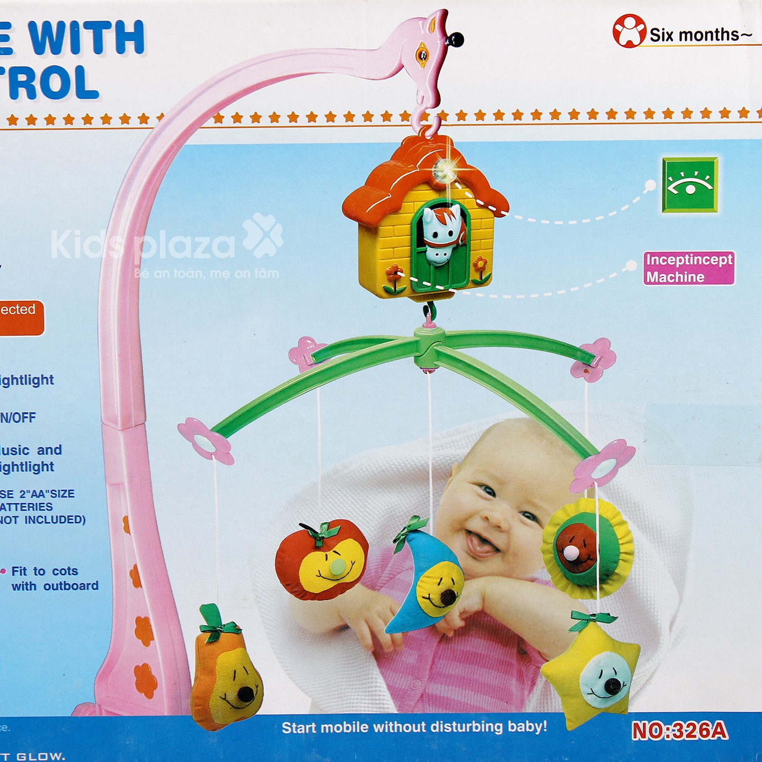 Đồ chơi treo cũi VBC-326A hình 3