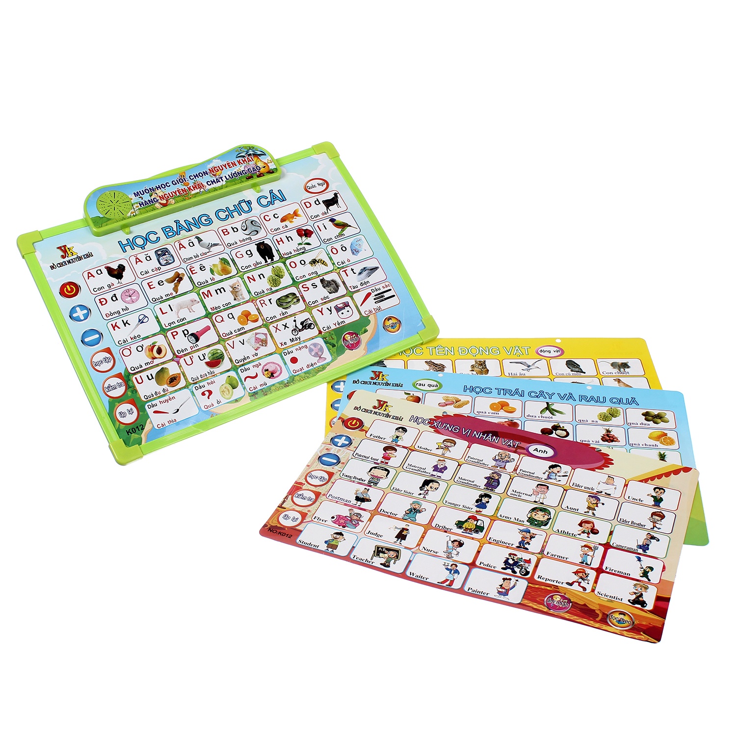 Bảng chữ cái 7 mặt No.K012 hình 1