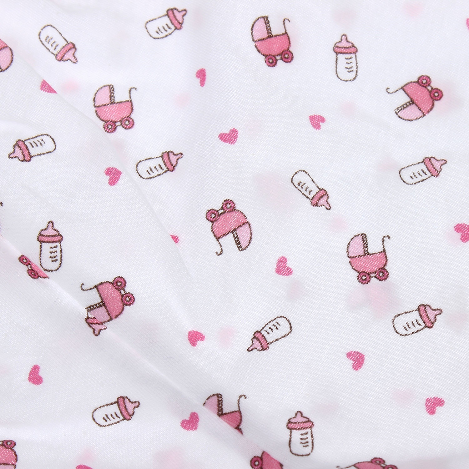 Quần ngắn sơ sinh in xe nôi MioMio hình 3