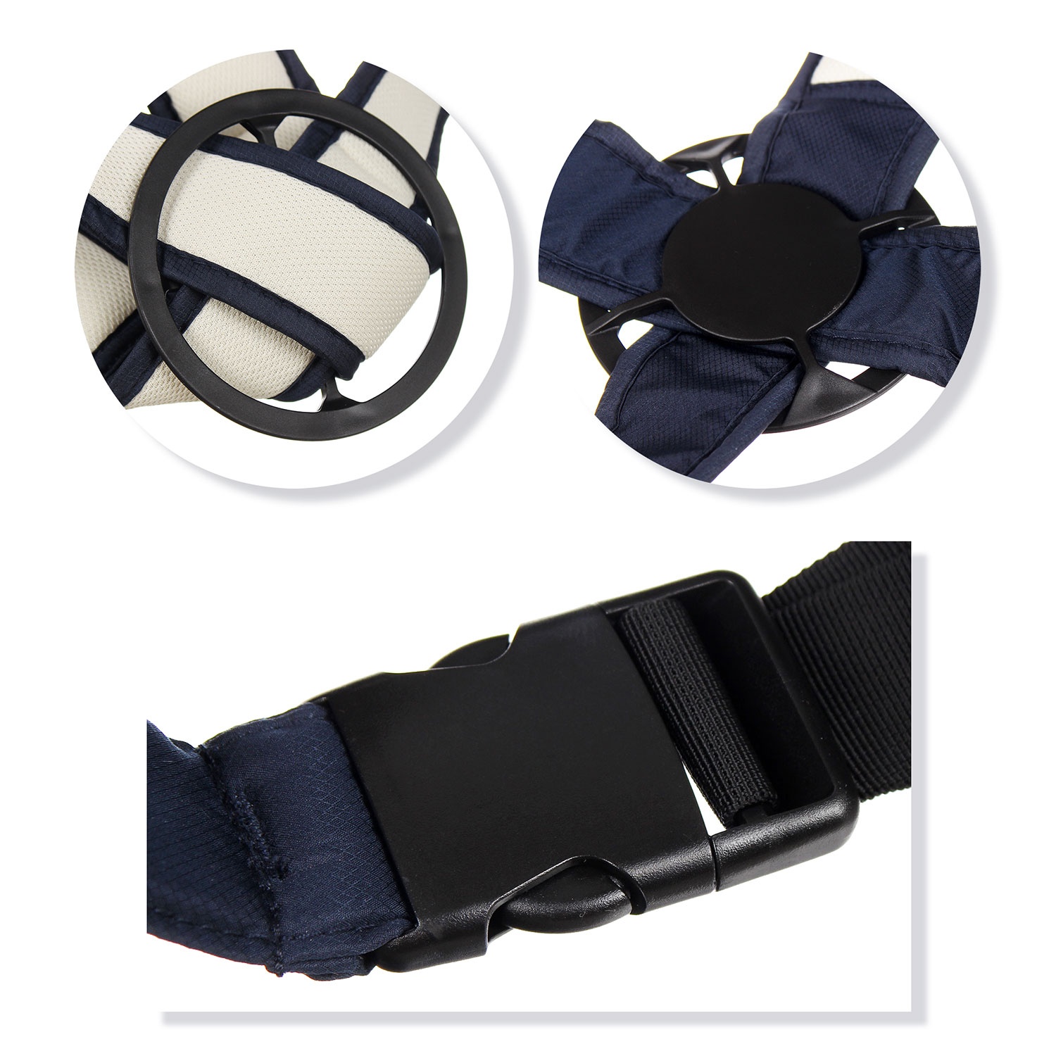 Địu cho bé Kiza 2 tư thế cao cấp hình 4