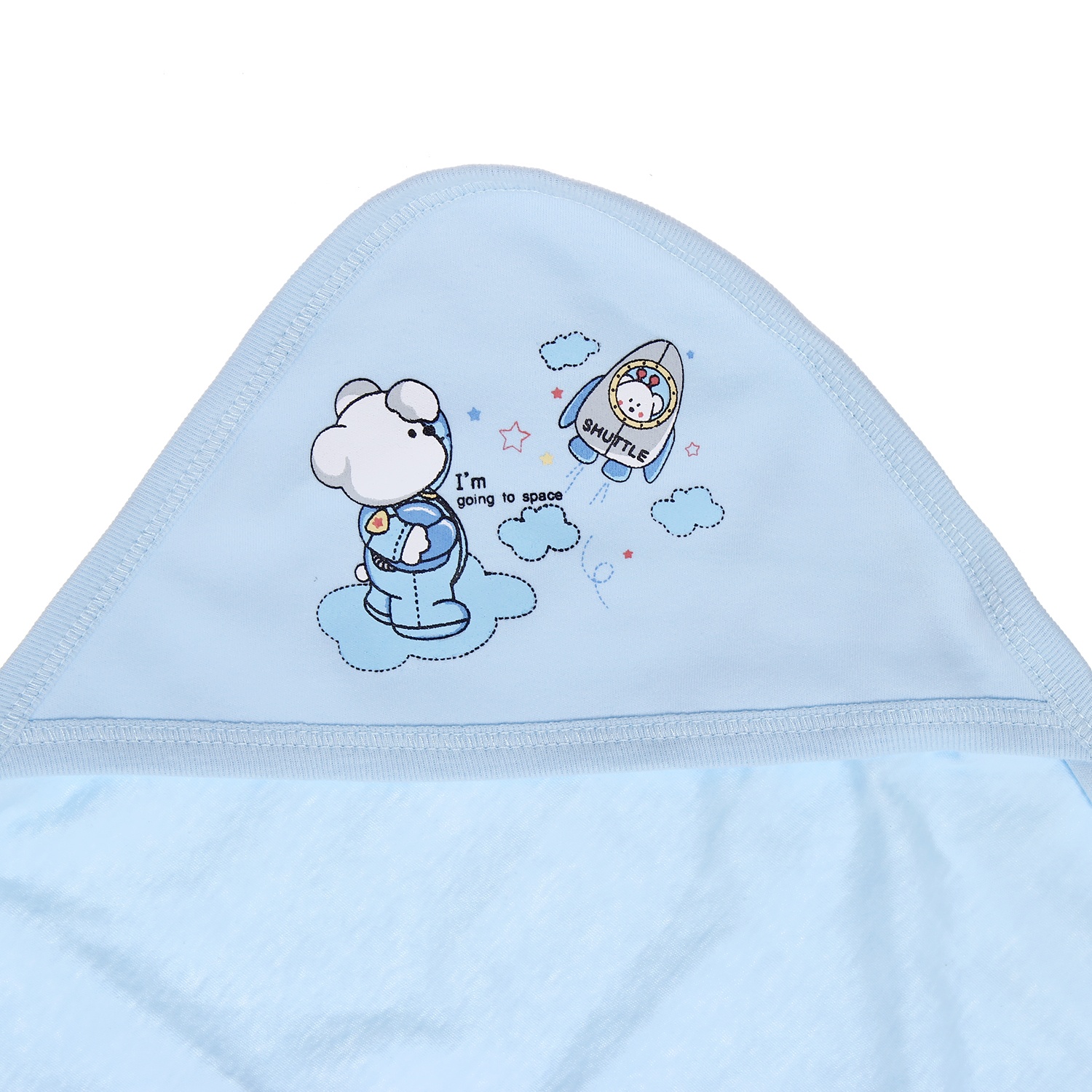 Khăn choàng ủ cho bé cotton HM 3727 hình 3