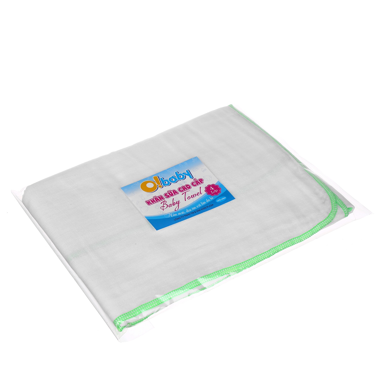 Khăn sữa Obaby 4 lớp siêu mềm  hình 1