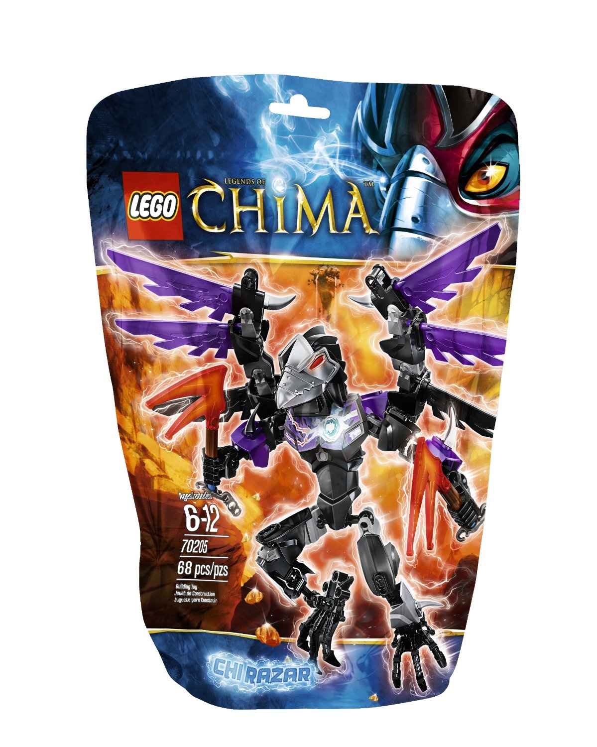 Đồ chơi Lego Chima 70205  Razar V29  hình 3