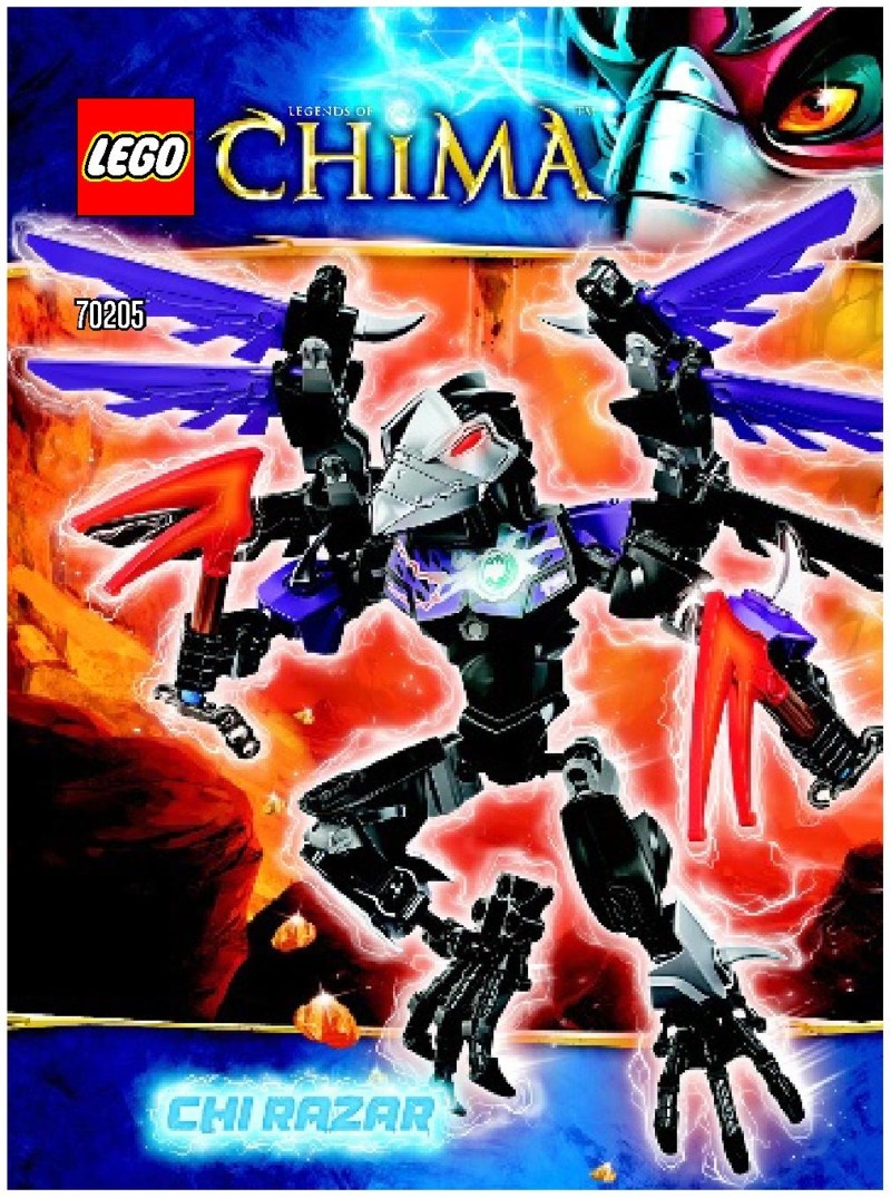 Đồ chơi Lego Chima 70205  Razar V29  hình 1