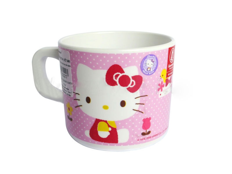 Ly có tay cầm (Hello Kitty) hình 1