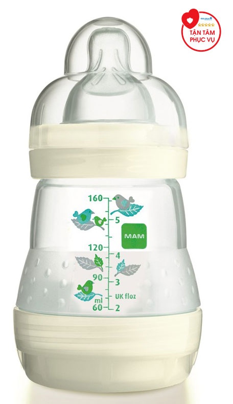 Bình sữa chống đầy hơi MAM 160ml hình 4