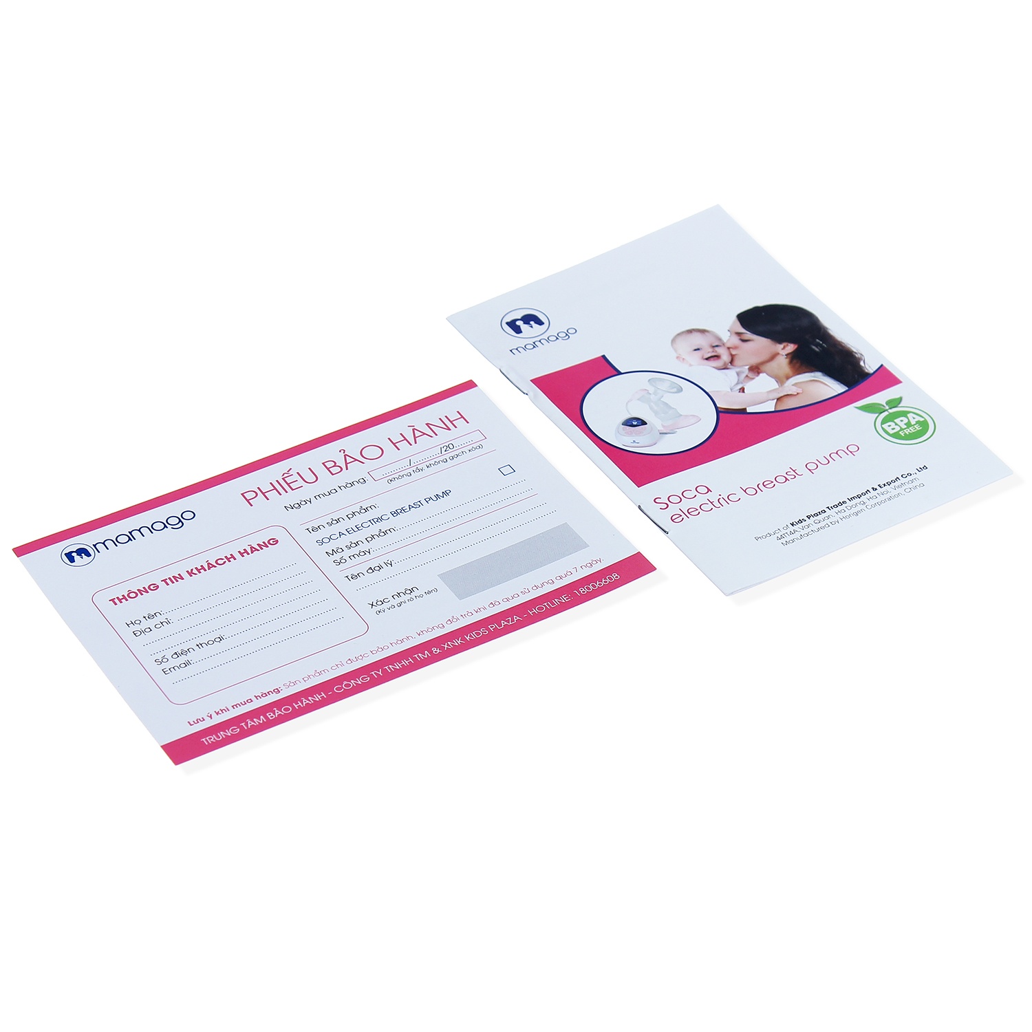 Máy hút sữa đơn Soca Mamago hình 8