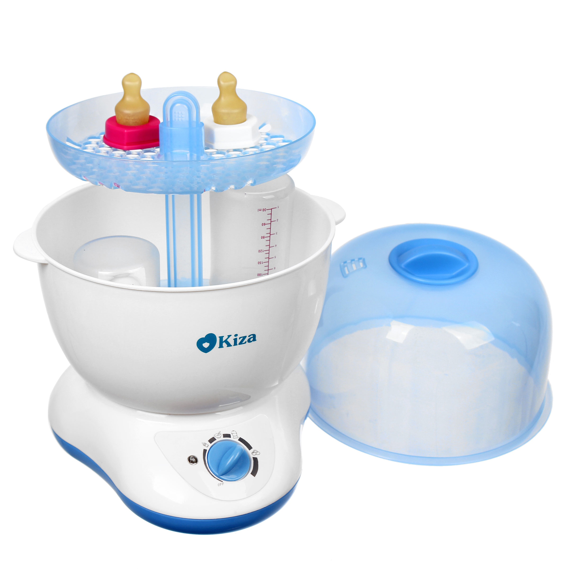 Máy tiệt trùng bình sữa Kiza 5 in 1 KZ309LS hình 2