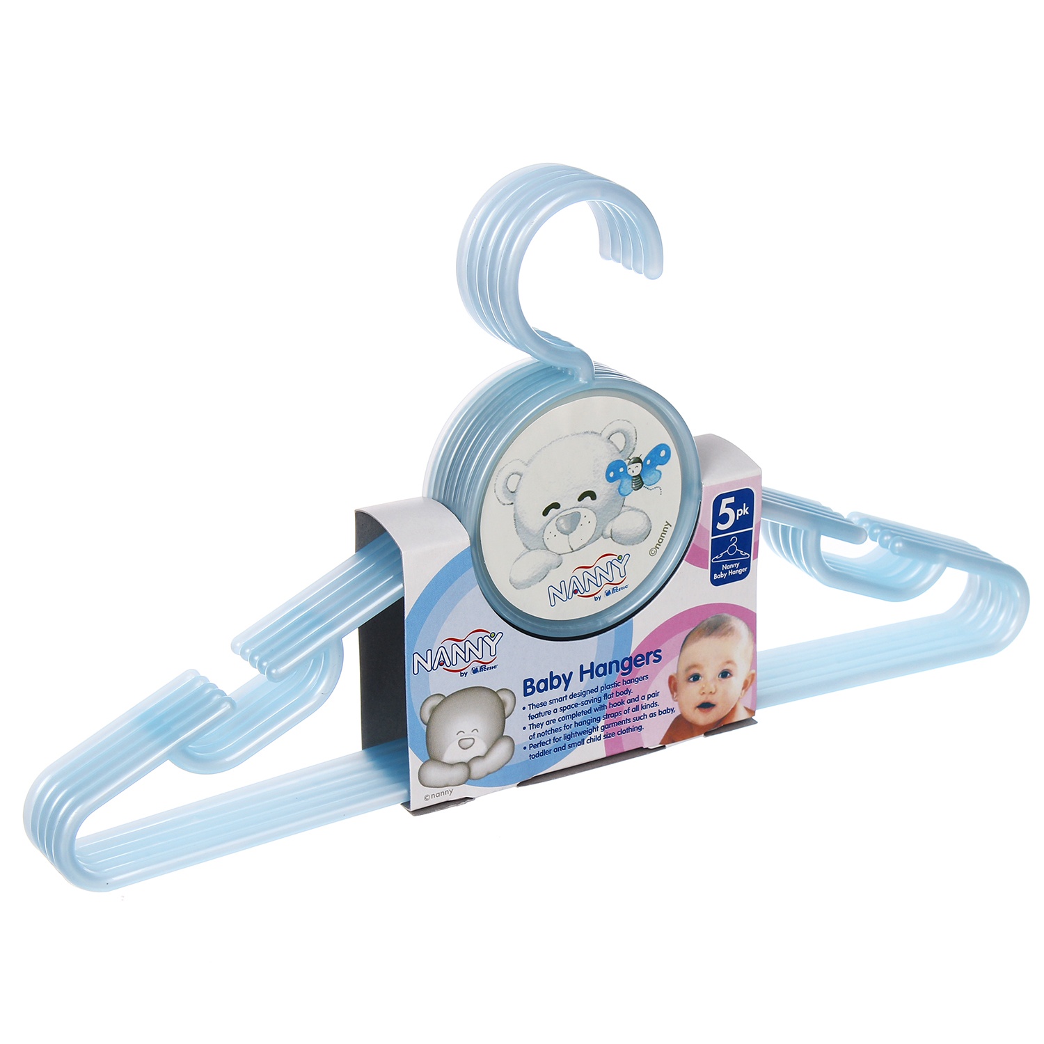 Móc treo đồ bé Nanny 845D hình 1
