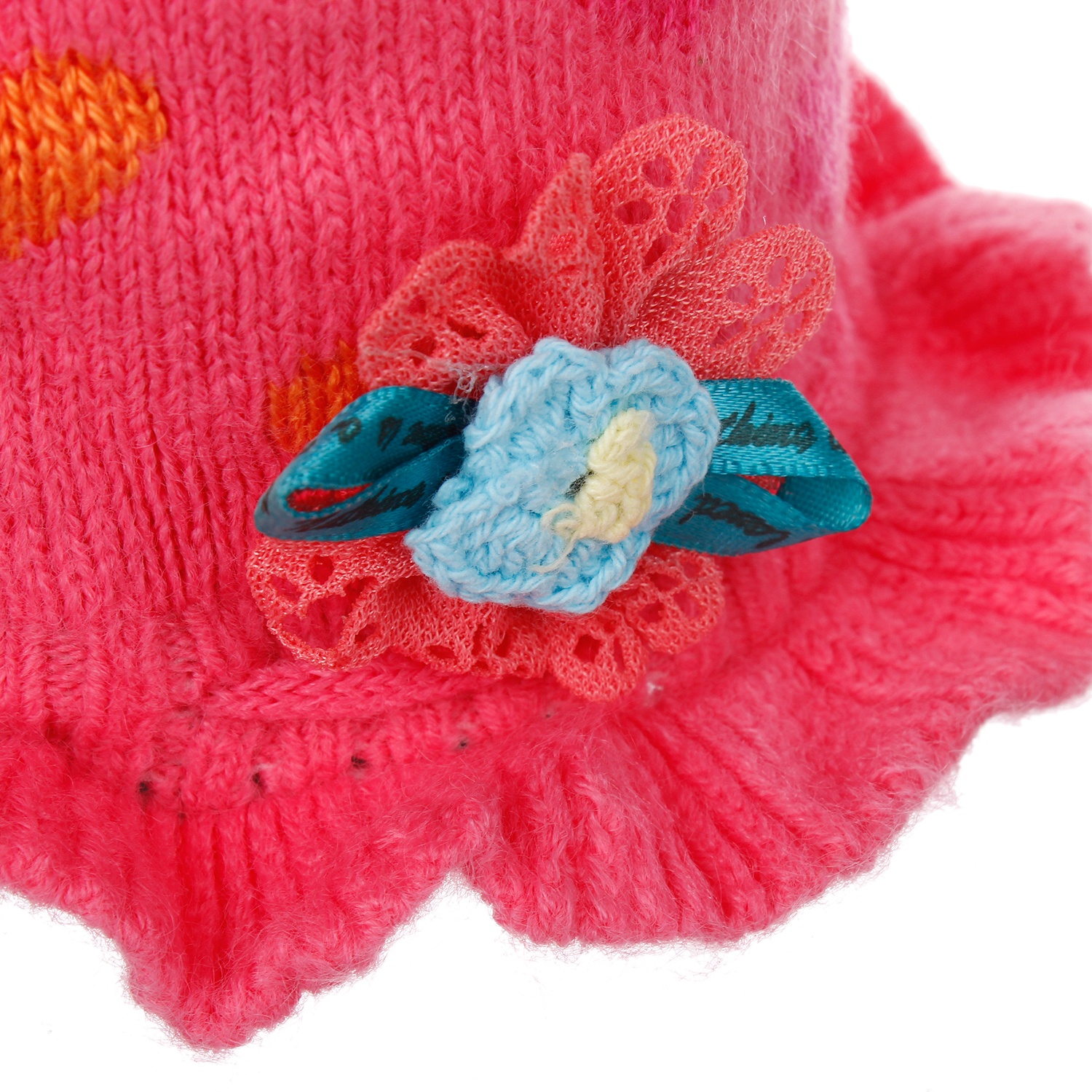 Mũ len sơ sinh chụp in hình tim 5398 2 Mũ len sơ sinh chụp in hình tim 5398 hình 2