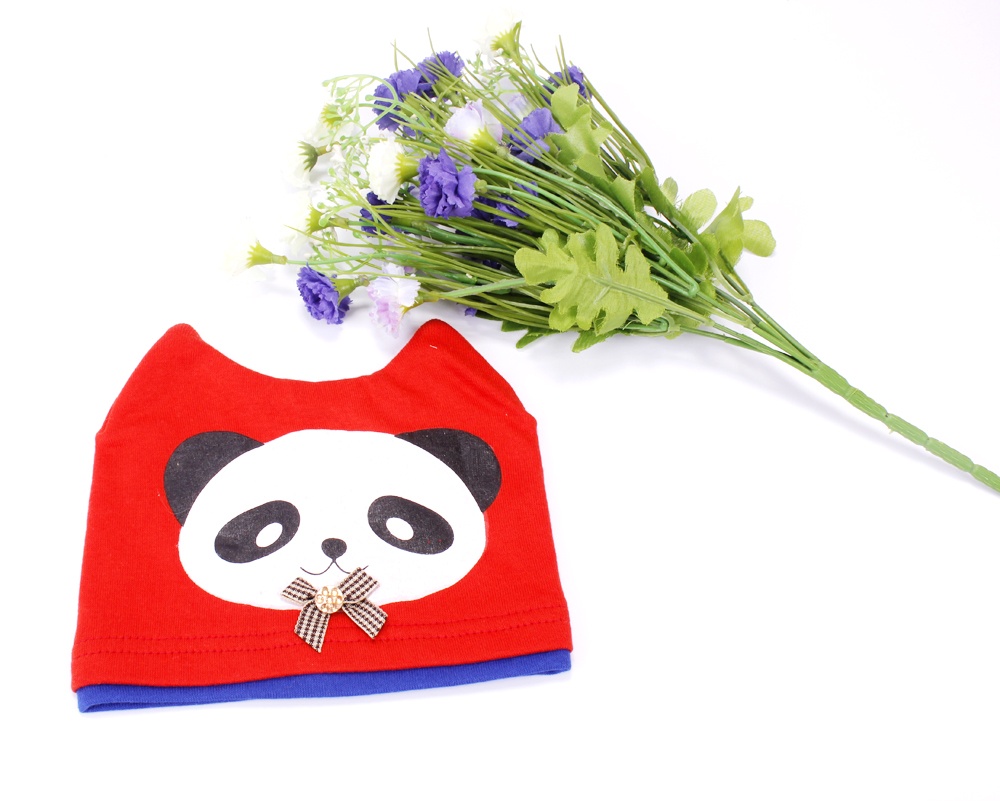 Mũ sơ sinh hình gấu Panda hình 1