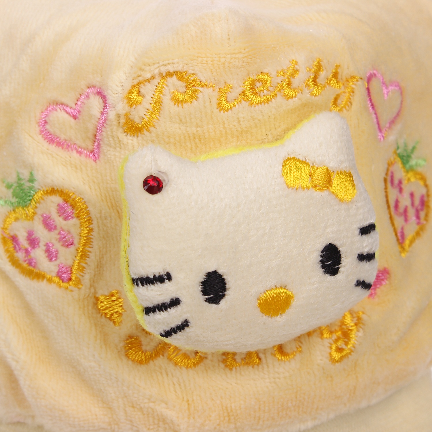 Mũ sơ sinh nỉ hình mèo P420 TL hình 3