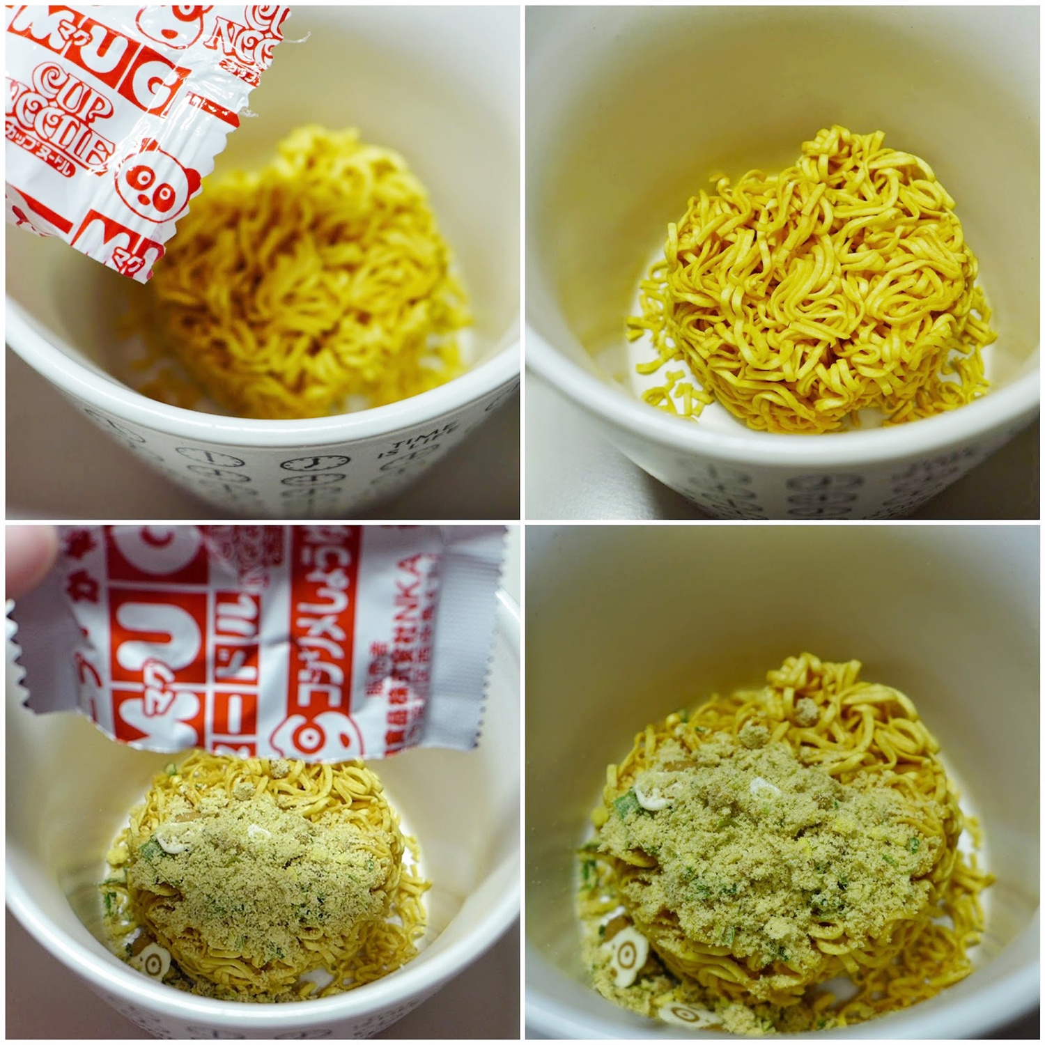 Mì Mug Nissin Nhật Bản ăn dặm cho bé (Trắng) cho bé trên 1 tuổi