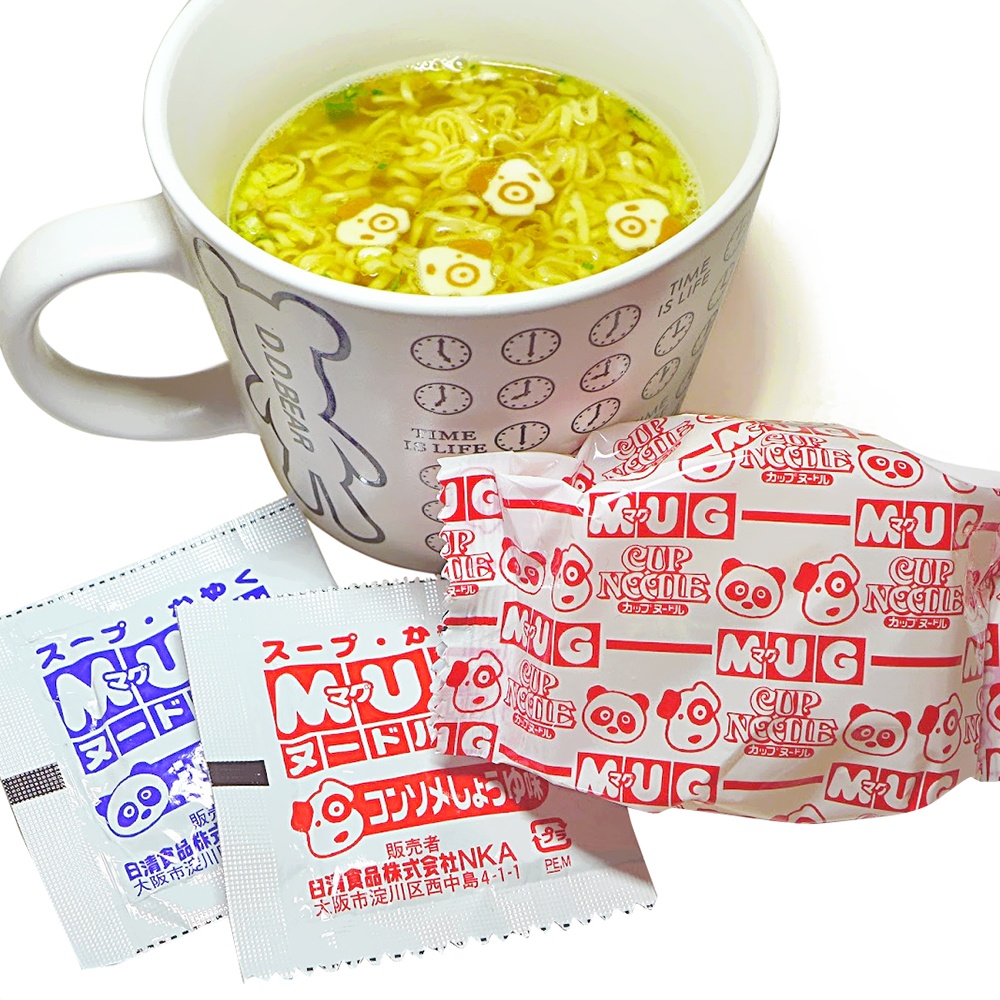 Mì Mug Nissin‎ Nhật Bản ăn dặm cho bé (Trắng) cho bé trên 1 tuổi