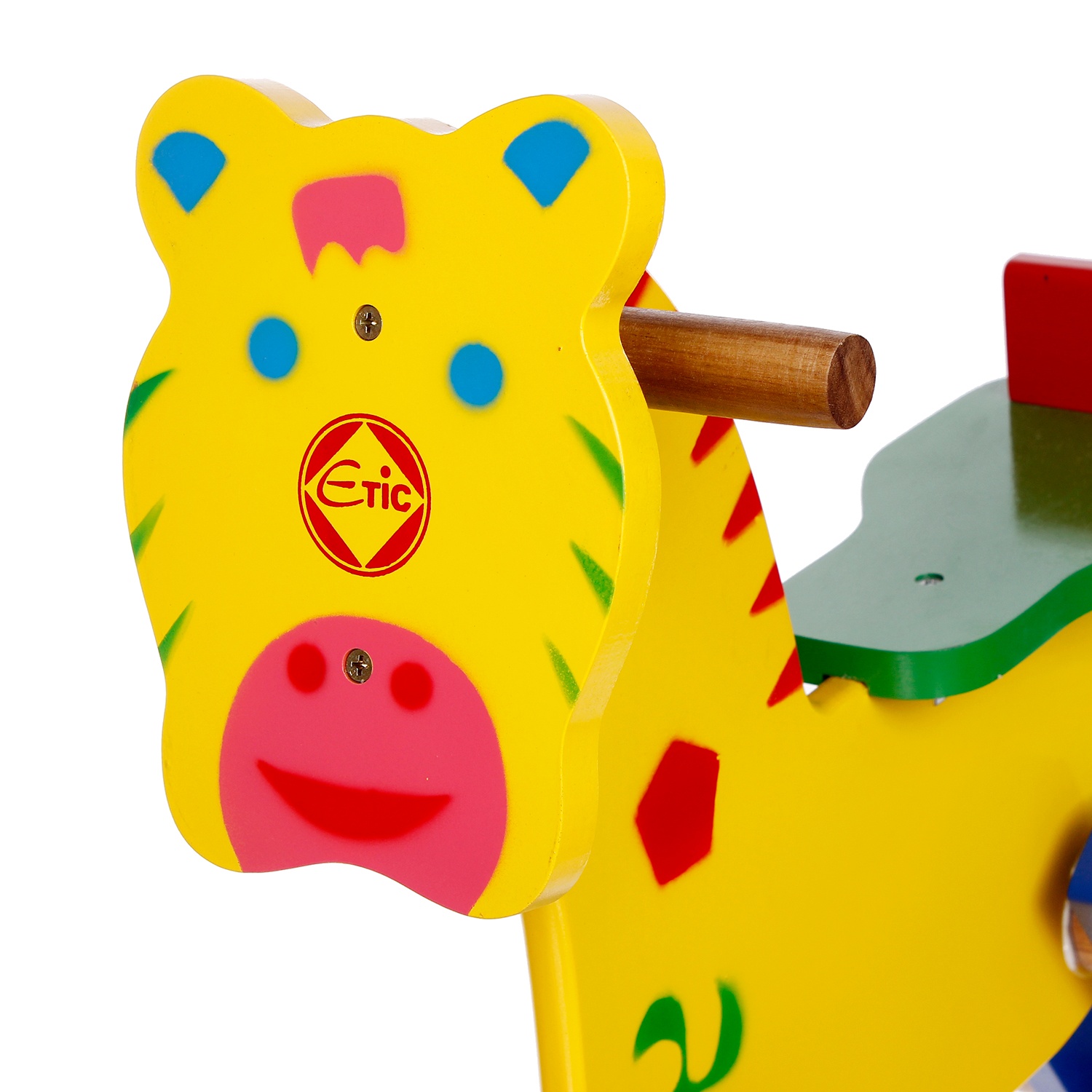 Ngựa gỗ bập bênh Etic hình 3