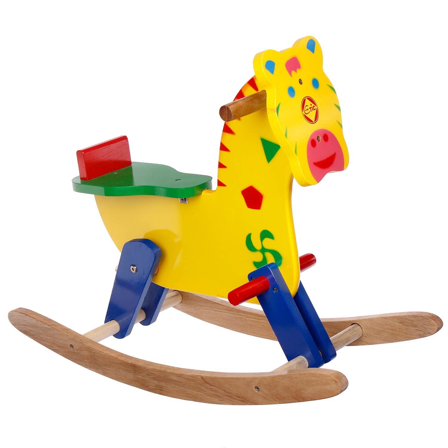 Ngựa gỗ bập bệnh Etic - KidsPlaza Ngựa gỗ bập bênh Etic hình 1