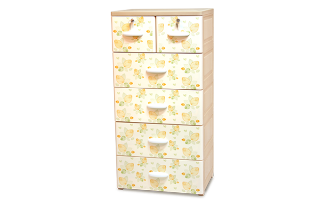 Tủ nhựa Đại Đồng Tiến Nice T1220-5 hình nụ hoa hình 1